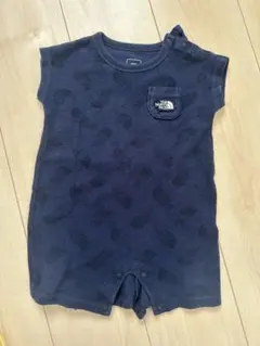 THE NORTH FACE ネイビー ロンパース 80