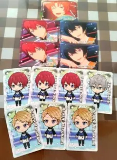 あんスタ　朱桜司　月永レオ　瀬名泉　朔間凛月　鳴上嵐　あんスタチップス2　カード