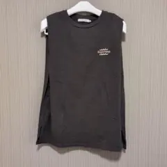 【AMERICAN HOLIC】 チャコールグレー 半袖Tシャツ M