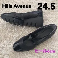 Hills Avenue パンプス ブラック 24.5cm