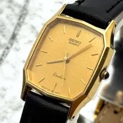 SEIKO 新品電池 腕時計 7321-5040 スクエア ゴールド レクタン - メルカリ