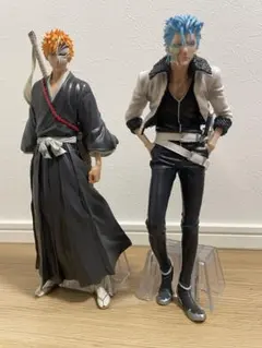 一番くじ　BLEACH 黒崎一護　グリムジョー　二体セット