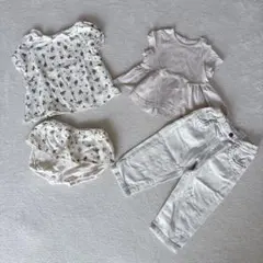 子供服　セット　90 女の子　セットアップ　Tシャツ