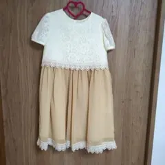 発表会用レースワンピース