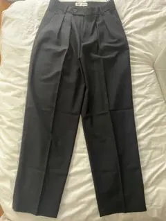 値下げ☆ZARA センタープレス タックパンツ トゥデイフル