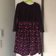 女児 【値下げしました】ワンピース 花柄 発表会 卒業 謝恩会 パーティ ドレス