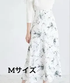 tocco closet ロングスカート　花柄　グリーン