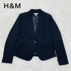 エイチアンドエム　H&M テーラードジャケット　ブラック　【40】　シンプルのサムネイル