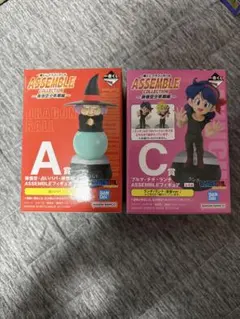 ドラゴンボール 一番くじ アッセンブルコレクション A 占いババ　C ランチ　青