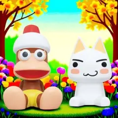 新品未開封2点セット　サルゲッチュ SOFVIMATES～ピポサル～　トロ