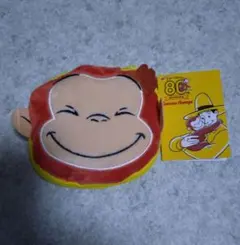 【新品】 おさるのジョージ フェイスポーチ付 エコバッグ プライズ