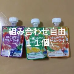 はじめてのベビーフード 3種セット離乳食ジュレ森永