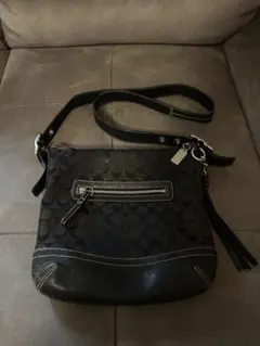 COACH ショルダーバッグ ブラック swag yokosquad yoko