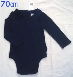 『新品』babyGap 襟付き長袖リブボディ 70㎝