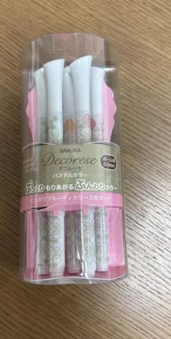 SAKURA Decorese デコレーゼ 5色セットのサムネイル