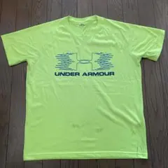 UNDER ARMOUR 蛍光イエロー TシャツMのサムネイル