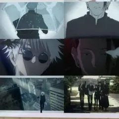 呪術廻戦 TOHO 場面写 ED ポストカードブック 懐玉・玉折