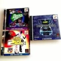 プレイステーション PS1 ビートマニア 他3本セット 動作確認済み