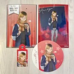 ハイキュー　コスモワールド　特典　ビジュアルカード　コースター　孤爪研磨　セット