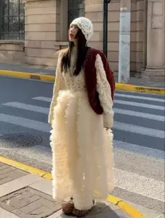 Bibiy. DARLENE SHUSHU MINI SKIRT WHITE - メルカリ