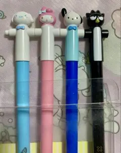 サンリオキャラクター ボールペン 4本セット
