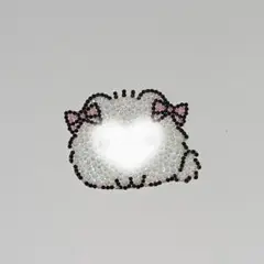 ストーンデコ うちわ パーツ いぬ