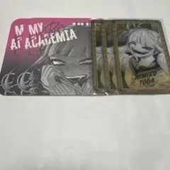 ヒロアカ 原画展 アートコースター 箔押しクリアカード トガヒミコ