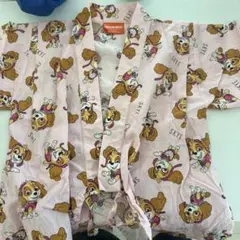パウパトロール スカイ 甚平 100cm ピンク