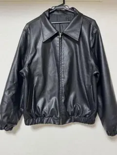 DAZY ブラックレザージャケット XL