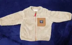 フリースジャケット ベージュ 90