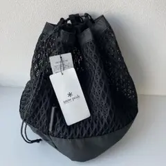スノーピーク　メッシュ巾着バッグ