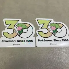 韓国限定】ポケモン 30周年 ステッカー フシギダネ フシギソウ
