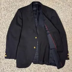 【美品】　ジェイプレス　紺ブレ金ボタン　シングル　パイピング　Sサイズ