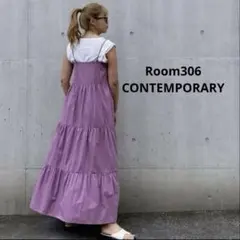 Room306 CONTEMPORARY フレアティアード キャミワンピース Mのサムネイル