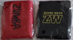 ZUMBA リストバンドセット レッド ブラック