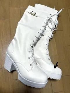 8cm 厚底 ロングブーツ コスプレのサムネイル