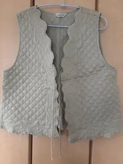 Samansa Mos2 キルティングベスト