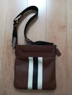 COACH コーチ メトロポリタン レザー ショルダー バッグ 72116 茶色