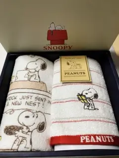 スヌーピータオルセット 2枚
