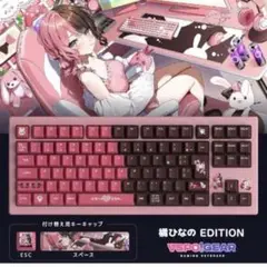 VSPO! GEAR ゲーミングキーボード　橘ひなの