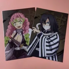 鬼滅の刃 メタルポストカード 2枚セット
