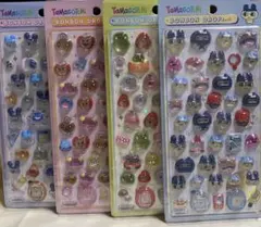 【正規品】 たまごっち ボンボンドロップシール4枚組セット
