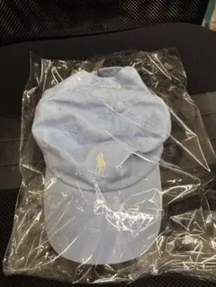 新品・POLO ライトブルー ベースボールキャップ・ユニセックス