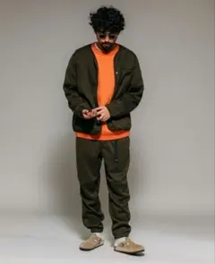 【新品】FREAK'S STORE／ニットフリース イージージョガーパンツ Ｍ