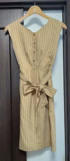 PROPORTION BODY DRESSING・ ワンピ ストライプ きれいめ