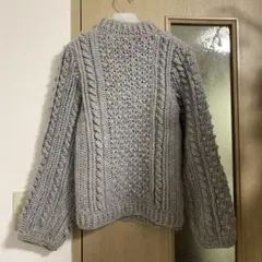 vintage used knit 手編みニット　古着　冬物値下げ　ヴィンテージ