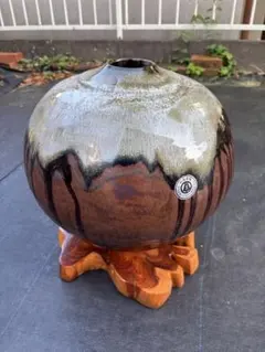 蔵出し　小石原焼　大花瓶　工芸品　　　　　　　　和ラ ⚫︎蔵出し 小石原焼 大花瓶 工芸品 和ラ - メルカリ