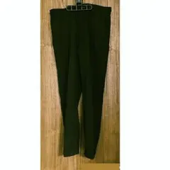 H&M スラックス　スリムフィット　ウエストゴム　ブラック　Sサイズ
