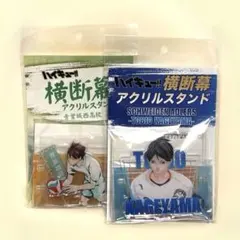 ハイキュー 横断幕 アクリルスタンド 及川徹 影山飛雄 新品未開封