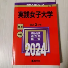 実践女子大学 2024年版 大学入試シリーズ 赤本